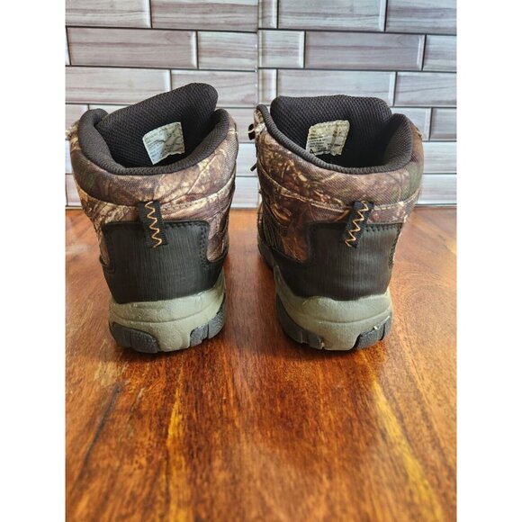 Ozark Trail Hiking Boots / Camo Hunting Camping Shoes Youth Size 3 - Picture 3 of 8